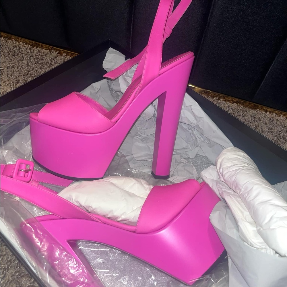 giuseppe zanotti tarifa pink platform heels